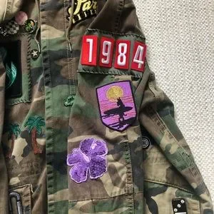 Marc Jacobs Jackets Coats Marc Jacobs Camo Jacketparka Taylor Swift Reputation Album Cover Poshmark